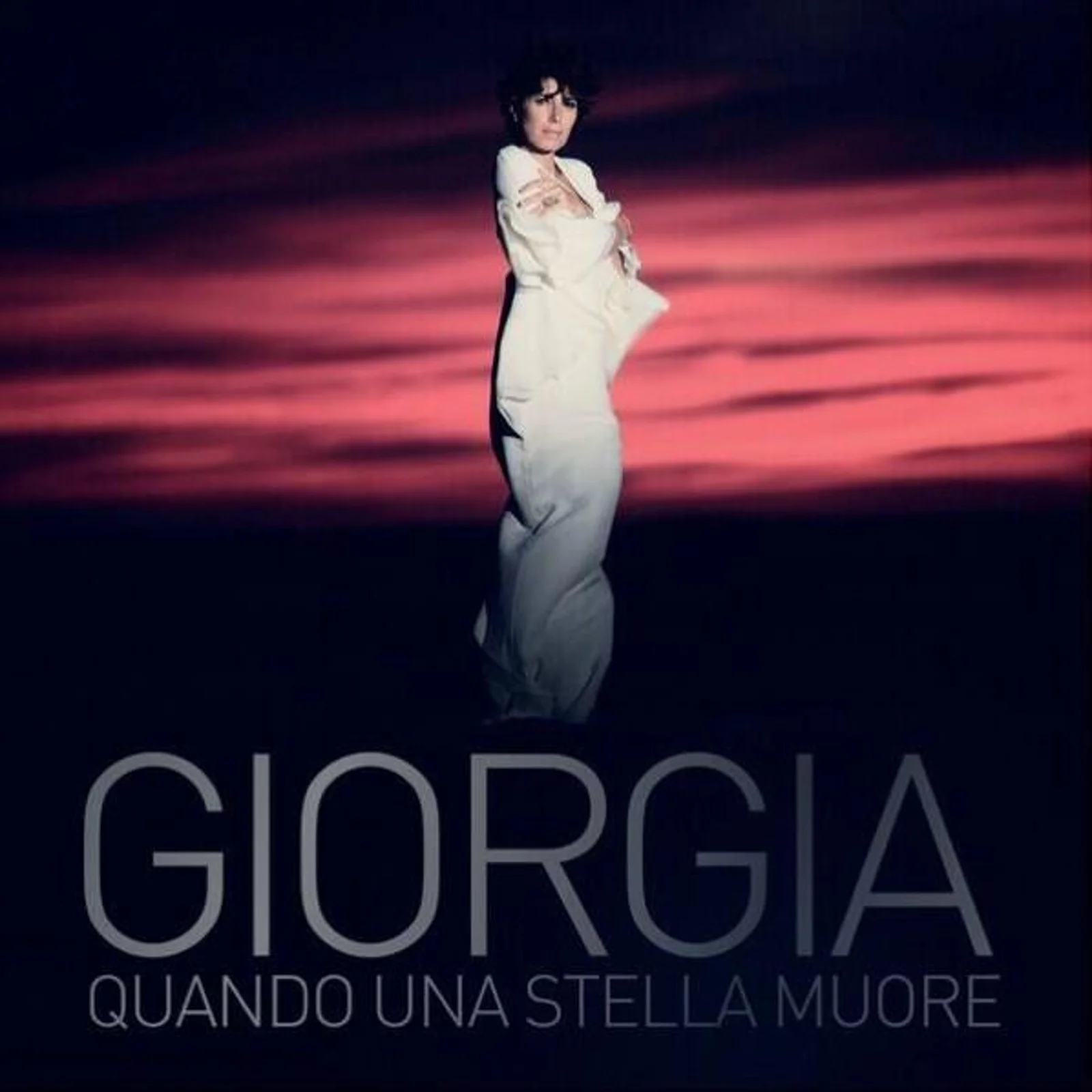Cover of Giorgia's single, Quando una stella muore