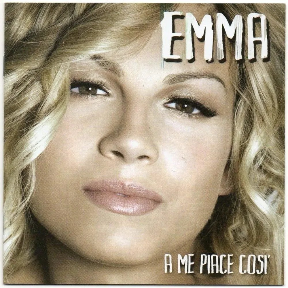 Cover of Emma Marrone's album, A me piace così
