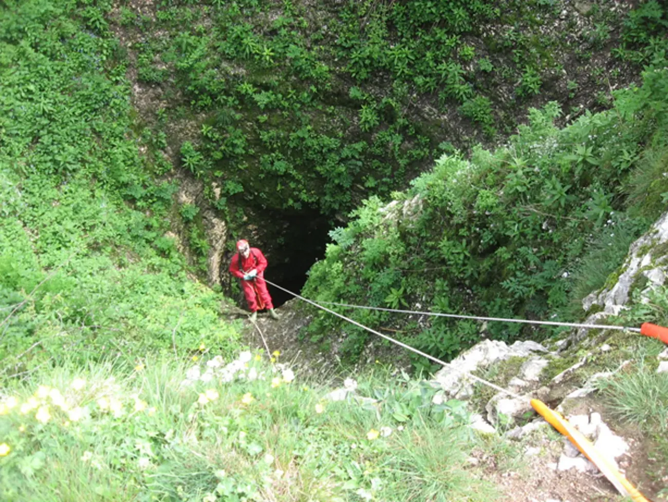 The Spluga della Preta sinkhole